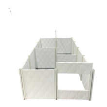 cross sectional of the pet playpen on a white background