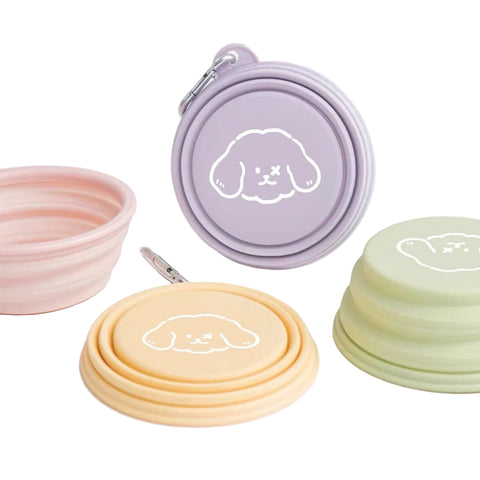 Portable Silicone Folding Pet Bowls