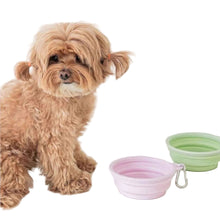 Portable Silicone Folding Pet Bowls, product photo 5 of 9