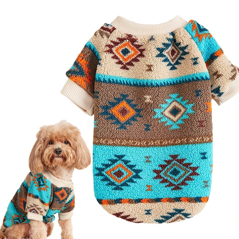 Printed Dog Hoodie