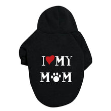 Printed Dog Sweaters in Black