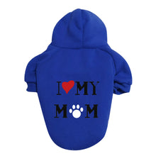 Printed Dog Sweaters in Blue