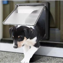 Privacy Protection Flap Gate for Pets in Black
