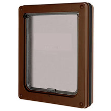 Privacy Protection Flap Gate for Pets in Brown