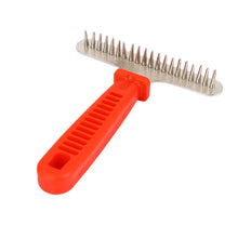 Professional Dog Grooming Rake in Simple (1 Row Pin)