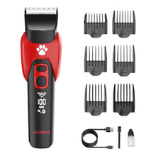 Professional Pet Hair Clipper in Red