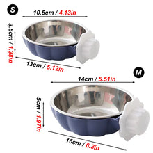 Alternate view of the Pumpkin Shaped Hanging Food & Water Bowl
