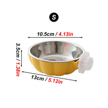 Pumpkin Shaped Hanging Food & Water Bowl, product photo 5 of 10