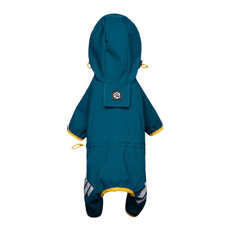 Puppy Rain Coat in Blue