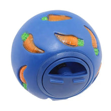 Rabbit Treat Ball Slow Feeder in Blue