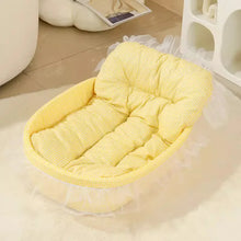 Real Mattress Pet Bed Pastel in Yellow