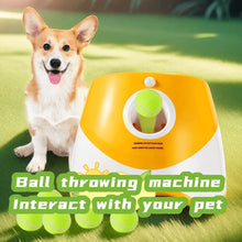ball launcher with a dog on the background