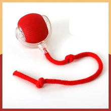 red rolling ball toy