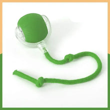 green rolling ball toy
