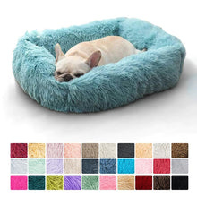 Alternate view of the Rectangle Plush Dog Bed