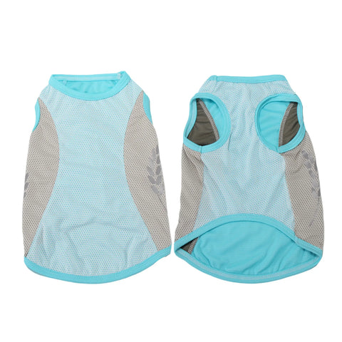 Reflective Cooling Pet Vest in Blue