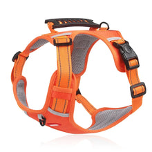 Reflective No Pull Dog Harness in Orange