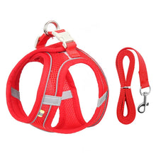 Reflective Pet Harness for Pets in Red