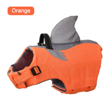 Reflective Swim Vest for Dogs in Orange