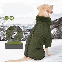 Reflective Winter Dog Puffer Coat, product photo 3 of 12
