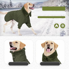 Reflective Winter Dog Puffer Coat, product photo 4 of 12