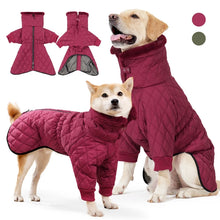 Reflective Winter Dog Puffer Coat, product photo 7 of 12
