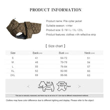Reflective Winter Jacket for Large Dogs, product photo 8 of 8