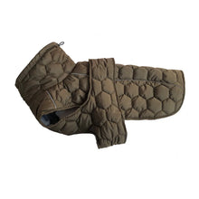 Reflective Winter Jacket for Large Dogs in Green