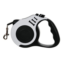 Retractable Dog Leash in White