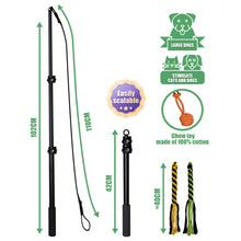 Retractable Flirt Pole Dog Toy, product photo 6 of 7
