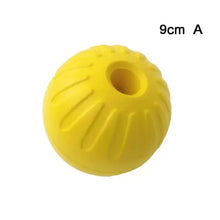 Rubber Ball with Rope Fetch & Chew Toy, product photo 9 of 10