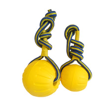 Alternate view of the Rubber Dog Ball Training Toy