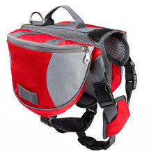 Saddle Bag Pet Harness Carrier in Red
