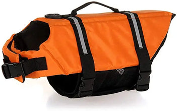 Safety Dog Life Jacket in Orange
