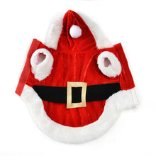 Red Santa pet costume for dogs and cats