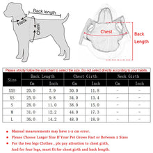 Santa pet costume size and measurement guide