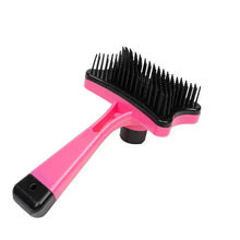 Alternate view of the Self-Cleaning Pet Grooming Brush