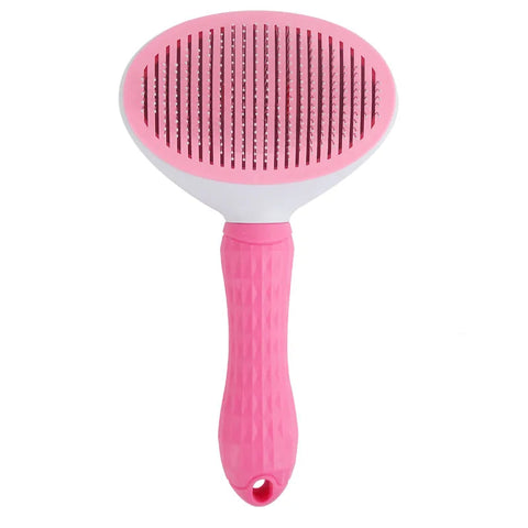 Self-Cleaning Pet Hair Removal in Pink
