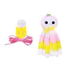 Self-Exciting Hanging Cat Toys in Yellow Powder