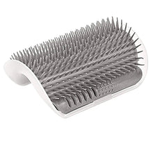 Self-Grooming Brush & Scratcher in Grey