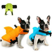 Shark Fin Dog Life Jacket, Adjustable Swim Vest, product photo 5 of 6