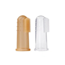 Silicone Clear Pet Finger Toothbrush, product photo 3 of 8
