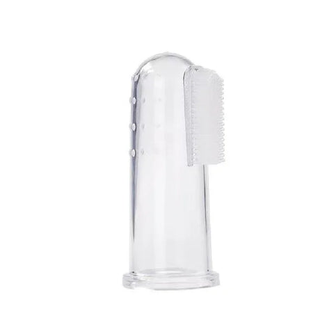 Silicone Clear Pet Finger Toothbrush, product photo 4 of 8