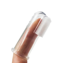 Silicone Clear Pet Finger Toothbrush, product photo 5 of 8