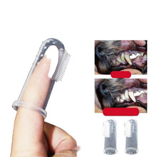 Silicone Clear Pet Finger Toothbrush, product photo 8 of 8