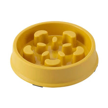 Slow Food Bowl Puzzle in Yellow
