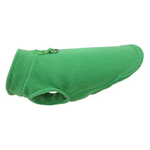 Soft Fleece Dog Vest in Green