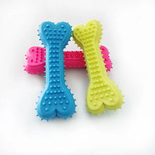 Alternate view of the Spiked Rubber Bone Chew Toy