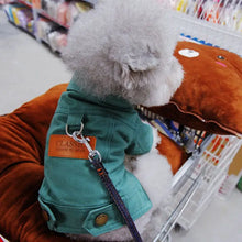 Spring Denim Coat with Leash Ring for Dogs, product photo 10 of 14
