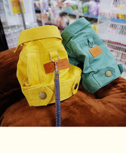 Spring Denim Coat with Leash Ring for Dogs, product photo 7 of 14